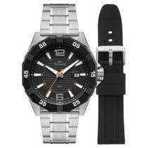 Relógio Masculino Technos Troca-Pulseira 2315LBE/T1L Preto