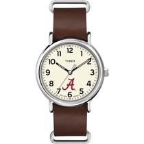 Relógio masculino Timex Collegiate Weekender 40 mm Alabama Tide Relógio masculino Timex Collegiate Weekender 40 mm Alabama Tide