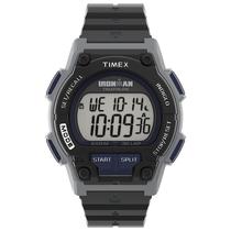 Relógio masculino Timex IRONMAN Endure 30 Shock 42 mm em resina preta