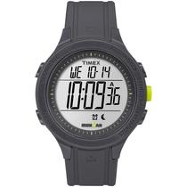 Relógio Masculino Timex Ironman Essential 30 - Pulseira de Silicone Preto/Limão