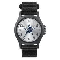 Relógio masculino Timex NFL Pride 40 mm - Dallas Cowboys com pulseira preta FastWrap