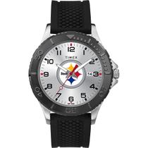 Relógio masculino Timex TWZFSTEMD NFL Gamer Pittsburgh Steelers