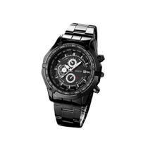 Relógio Masculino Top Luxo Preto Aço Moda Moderno Relógio Masculino Top Luxo Preto Aço Moda Moderno