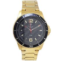 Relogio Masculino Tuguir Aço Analogico TGI37074 Dourado
