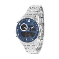 Relógio Masculino Tuguir AnaDigi 2314TU TG30250 Prata E Azul