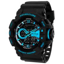 Relógio Masculino Tuguir Anadigi Shock Tg3j8002 Original