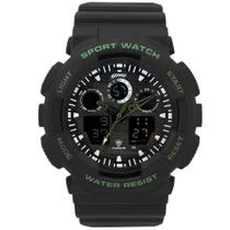 Relógio Masculino Tuguir AnaDigi TG3J8003 Preto e Verde