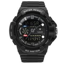 Relógio Masculino Tuguir Anadigi Tg3J8009 - Preto