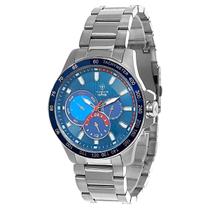 Relógio Masculino Tuguir Analógico Infinity 6116J Prata E