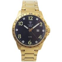 Relógio Masculino Tuguir Analógico Infinity Tgi37102 Dourado