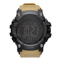 Relógio Masculino Tuguir Digital TG109 Preto e Marrom