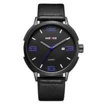 Relógio Masculino Weide Analógico Wd004B - Preto E Azul Relógio Masculino Weide Analógico Wd004B - Preto E Azul