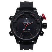 Relógio Masculino Weide Analógico WH-5210 Preto e Vermelho