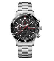 Relógio Masculino Wenger RoadSter Black Night Chrono Prata Relógio Masculino Wenger RoadSter Black Night Chrono Prata