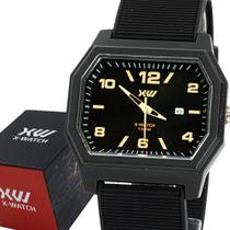 Relógio Masculino X-Watch Original Preto Prova D'água Garantia de 1 ano