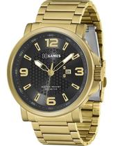 Relógio Masculino Xgames Dourado E Preto Esportivo Xmgs1029