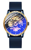 Relógio MASTOP Luxury Luminous Transparent Skeleton Auto Mecha Relógio MASTOP Luxury Luminous Transparent Skeleton Auto Mecha