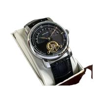 Relógio Mecânico Automático De Luxo Para Homens Com Caixa De Liga E Pulseira De Couro Estilo Casual Relógio Mecânico Automático De Luxo Para Homens Com Caixa De Liga E Pulseira De Couro Estilo Casual