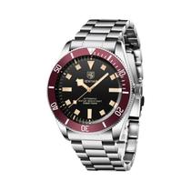 Relógio Mecânico Automático Masculino Benyar Luxuoso Esportivo À Prova D'Água BB58 Presente