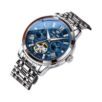 Relógio Mecânico Automático Masculino OLEVS À Prova D'água Com Esqueleto Luminoso E Calendário