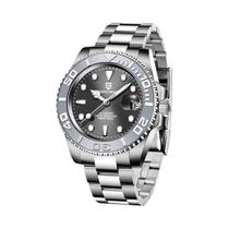 Relógio Mecânico Automático Pagani Design 40mm - Luxo para Homens - Vidro de Safira à Prova D'água