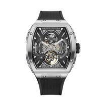 Relógio Mecânico Automático Resistente À Água, Em Formato De Barril, Clássico, Casual, Para Homem De