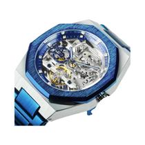 Relógio Mecânico Casual Masculino Com Pulseira De Aço Inoxidável E Mãos Luminosas, Luxo Fashion Relógio Mecânico Casual Masculino Com Pulseira De Aço Inoxidável E Mãos Luminosas, Luxo Fashion