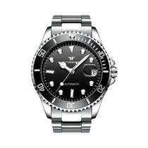 Relógio Mecânico De Luxo Masculino Com Esqueleto, Luminoso, Automático, Data, Diamante, Aço 9001,