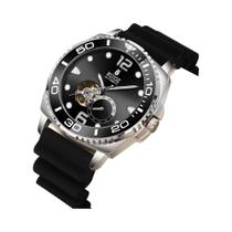 Relógio Mecânico Multifuncional Automático Para Homens, À Prova d'Água, Com Luz Noturna E Design Oco