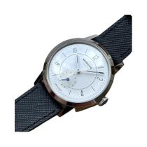 Relógio Mecânico Retro À Prova D'Água Para Homens Merkur Clássico 38mm Minimalista Branco Fashion