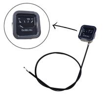 Relógio Medidor Combustível Fusca 1300l 75 76 Aro Cromado