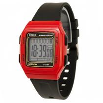 Relógio Menino Onix Digital IT-7300122) Vermelho e Preto