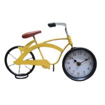 Relogio Mesa Bicicleta/ 8 em metal