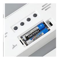 Relogio Mesa Digital Led Estacao Metereologica Iluminado Despertador Medidor Temperatura Umidade Lcd