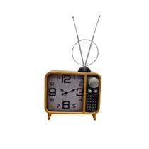 Relogio Mesa TV em metal