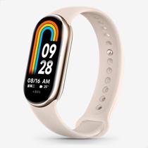 Relógio Mi Smart Band 8 Pulseira Inteligente Xiaomi Original Tela AMOLED 1,62"