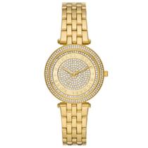 Relógio MICHAEL KORS feminino dourado pedras MK4673/1DN