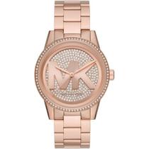 Relógio MICHAEL KORS feminino rosê pedras MK6863/1JN