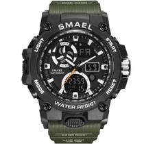 Relógio Militar Esporte masculino SMAEL 8011 à prova d água