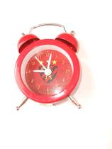 Relógio Mini Despertador de Metal do Sport 12 cm