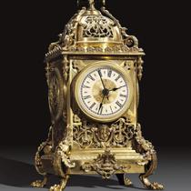 Relógio Miniatura Clássico Com Borda Dourada, Compatível Com Até 2.8 Polegadas, Ideal Para Sala De