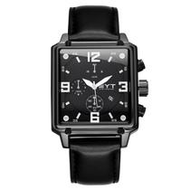 Relógio mod d6836g caixa preta, mostrador preto, pulseira preta Relógio mod d6836g caixa preta, mostrador preto, pulseira preta