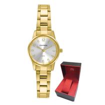 Relógio Moderno Mondaine Feminino de Pulso Original Classico