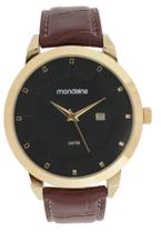 Relógio Mondaine 83333GPMGDH2 Marrom/Dourado