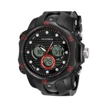 Relógio Mondaine Anadigi Esportivo Preto 11029G0Mvnp1