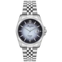 Relógio Mondaine Automático Masculino Calendário Azul Aço 32993G0MVNA6