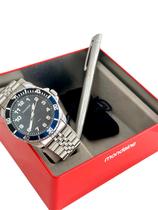 Relógio Mondaine + Caneta 99836GOMVNE5 45MM