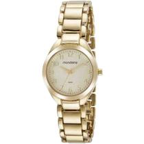 Relógio Mondaine Casual Dourado Feminino 32459LPMVDM1