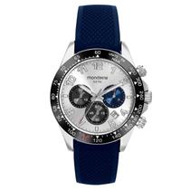 Relógio Mondaine Cronógrafo Silicone Bicolor 32815G0MVNI3