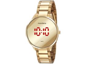 Relógio Mondaine Digital Redondo Feminino 32060LPMVDE1 Relógio Mondaine Digital Redondo Feminino 32060LPMVDE1